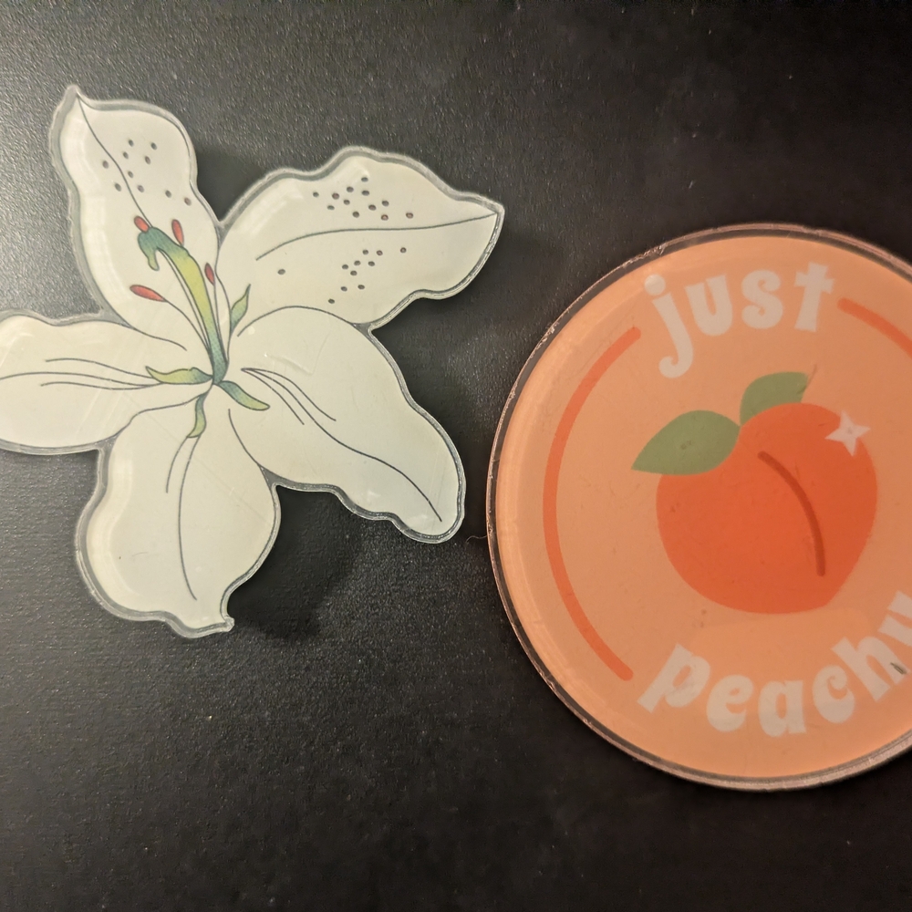 BOGG BAG Charms Both Are NEW 🍑 👜  🌸